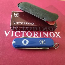 Victorinox Schweizer Taschenmesser Classic SD - Mini - Werbung - Blau - OVP .
