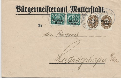 1920 dienstmarken 41 - 1920, n.