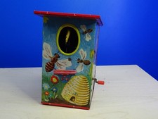 Blechspielzeug Spardose Vogel