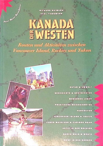 Kanada der westen - westen:, routen