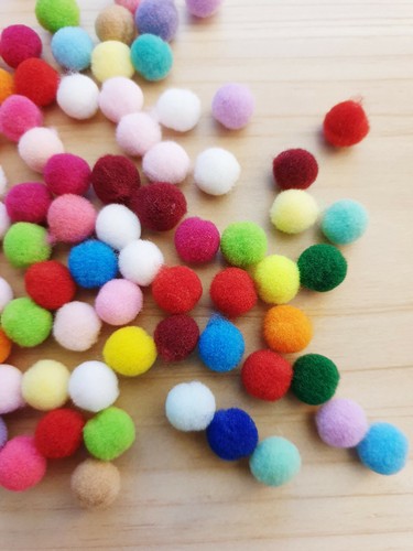 Bunte pompons zum - x, ♥