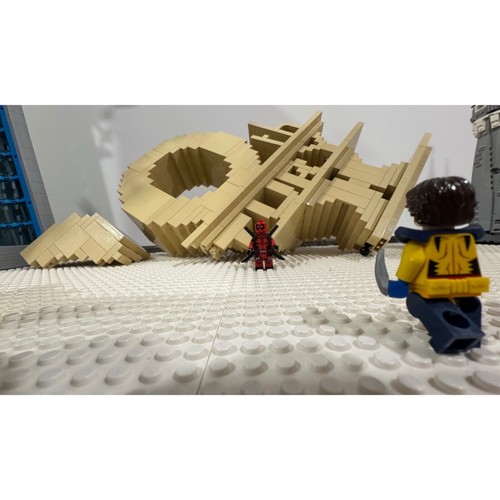 Moc custom lego - deadpool, &