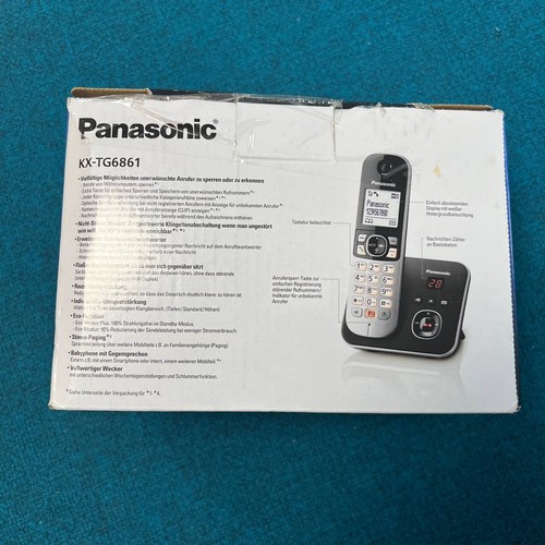 Panasonic tg6861gs dect - kx-tg6861gs,