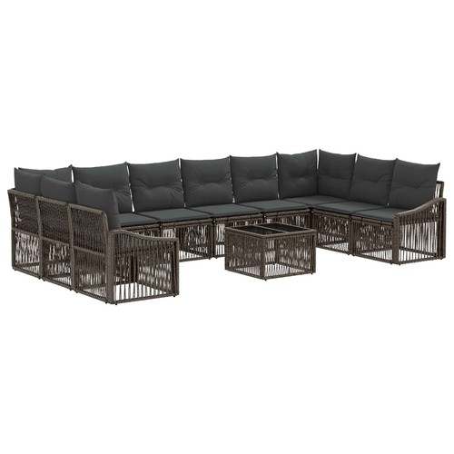 Gartensofa set poly rattan - gartensofa-set, poly-rattan