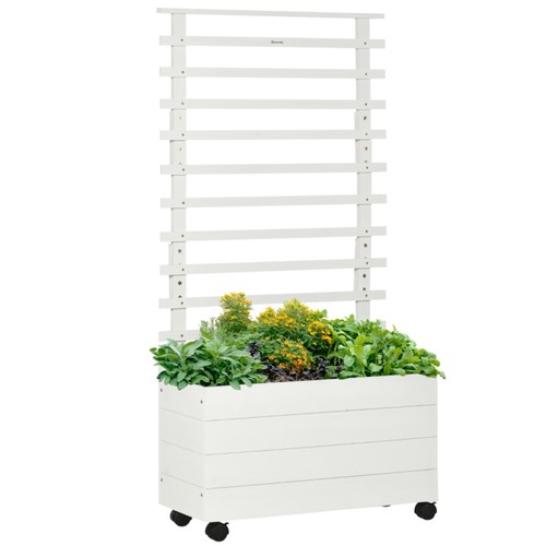 Hochbeet mit rankhilfe - hochbeet,
