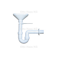 HAAS Trichter-Siphon 3010 DN 40, Leckwasser, Kondensatwasser, Ablauf