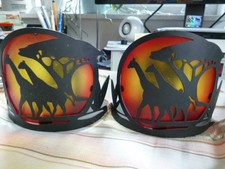 PARTYLITE 2 Wandleuchten Afrika