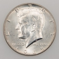 US Silver Half Dollar John F