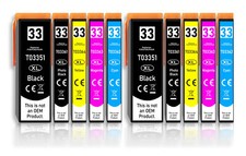 10 Druckerpatronen für Epson Multipack XP-635 XP-640 XP-645