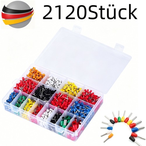 2120pieces aderendhülsen - 2120pieces,