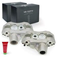 Bremssättel Bremszangen Satz pfandfrei hinten für Mercedes-Benz UNIMOG