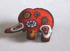 Brosche vintage elefant - brosche,