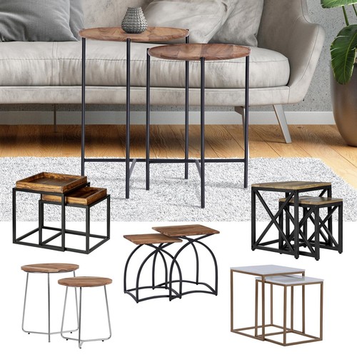 2er set beistelltisch - set,