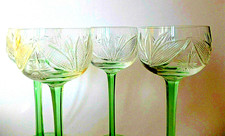 4  alte Jugendstil Wein/