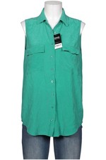 EQUIPMENT Bluse Damen Oberteil Hemd Hemdbluse Gr. S Grün #vfpoev5