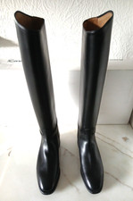 CAVALLO CLASSIC Reitstiefel Leder schwarz Gr 5 1/2  38 W35 H52 NEU %%% UVP359€