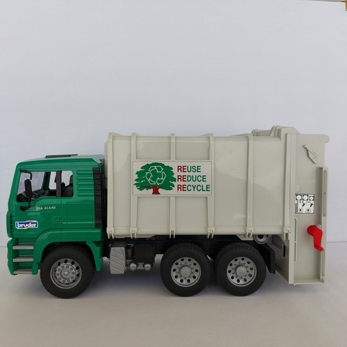 Bruder müllabfuhr man - müllabfuhr, lkw