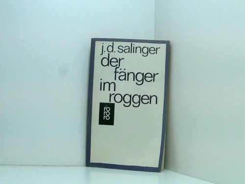 Der fänger roggen roman - der, im