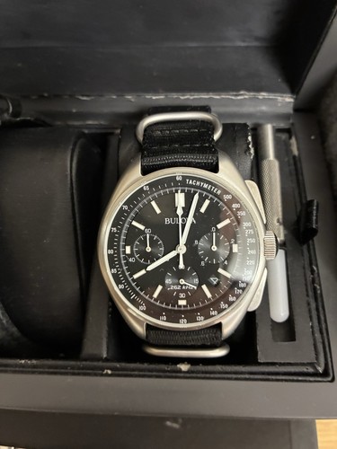 Bulova lunar pilot 45mm - lunar,