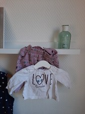 Topomini Set aus Hose & Shirt ♡ Baby Mädchen ♡ Newborn ♡ Größe 56 ♡ 