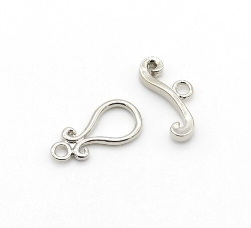 Set knebelverschluss 22x11mm - knebelverschluss,