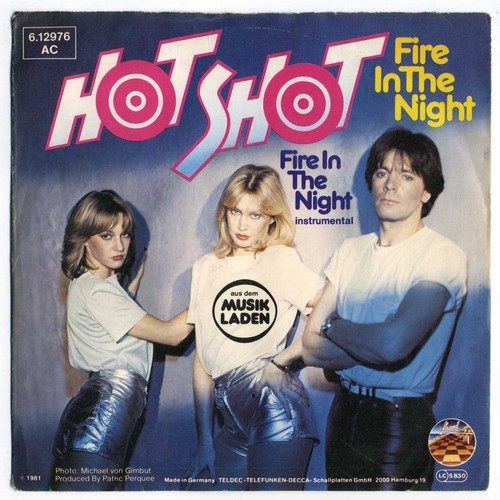 Vinyl single hot shot - 7",