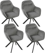 Esszimmerstühle Drehbar 4er