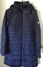 FREE SOUL* STEPPMANTEL KAPUZE DUNKELBLAU GR 36*TOP