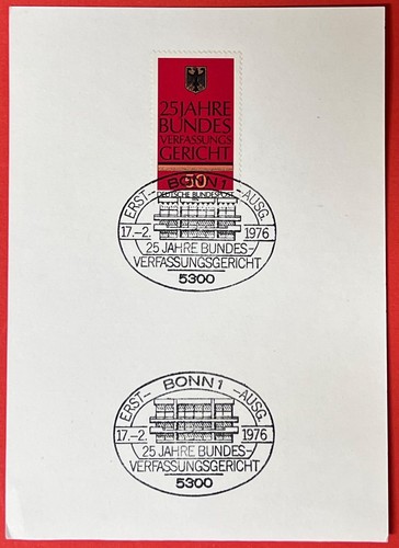 Ersttagsstempel brd 1976 - ersttagsstempel, wie