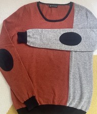 *C&A KASCHMIR PULLOVER FARBMIX GR. XS ~ S ~ 36 ~ 38