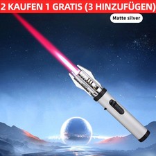 2025 Lichtschwerter-Feuerzeug windgeschützter Butan-Nachfüllbares Metall-Gas DE