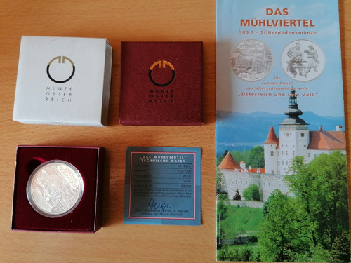 österreich 500 schilling 1996 - 500,