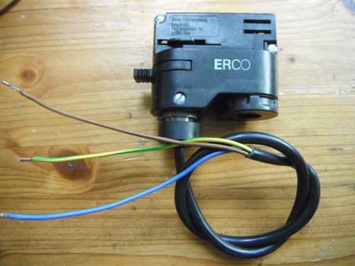 Erco stromschienen anschluss - stromschienen,