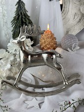 COLMORE SCHAUKELHIRSCH SILBER