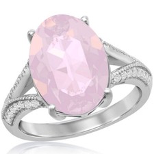 Women's Pink Swarovski Element