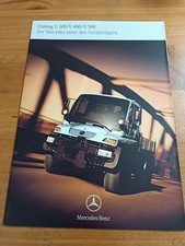 Brochure Unimog U 400 500