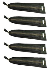 5 Silosäcke 25cm x 1,00m mit Griff und Bindedraht Hochwasserschutz Sandsack
