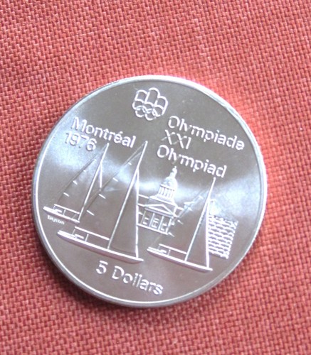 Silbermünze olympiade - 5, $