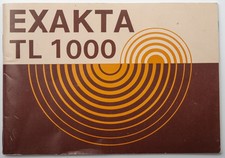 Gebrauchsanleitung EXAKTA TL