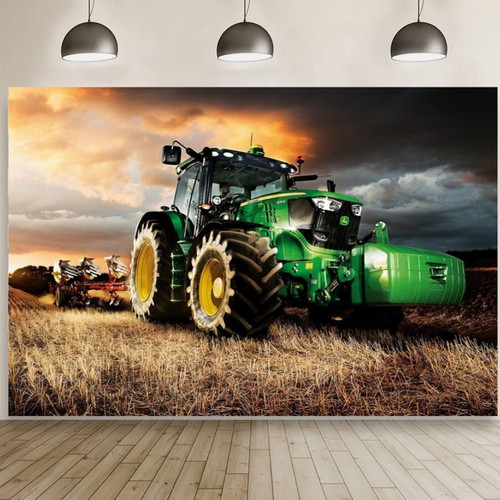 Landwirtschaftlicher traktor - landwirtschaftlicher,