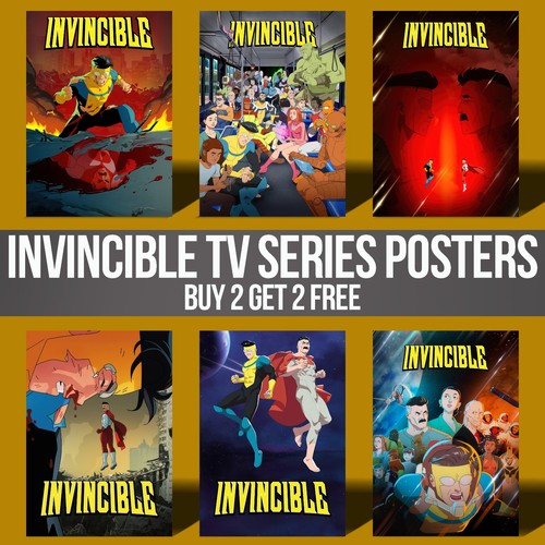 Invincible serie poster - invincible,