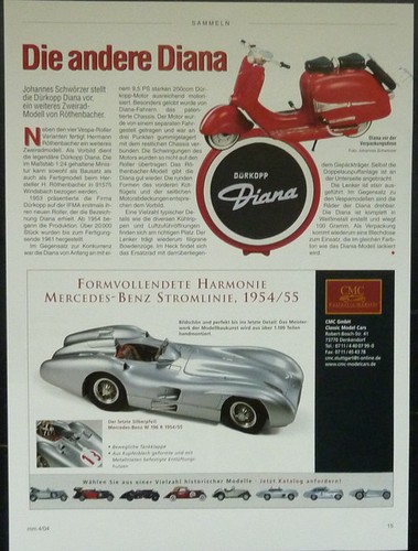 Dürkopp diana motorroller - diana, in