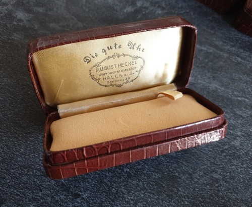 Vintage uhrenetui uhrenboxen - uhrenetui,