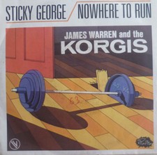 7" 1981 FRENCH PRESS IN MINT- ! JAMES WARREN & THE KORGIS : Sticky George