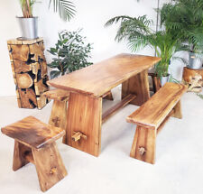 Esstisch mit 2 Bänken/ 2