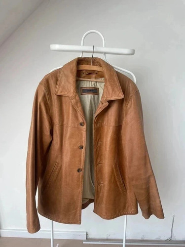 Strellson lederjacke l - lederjacke, gr.