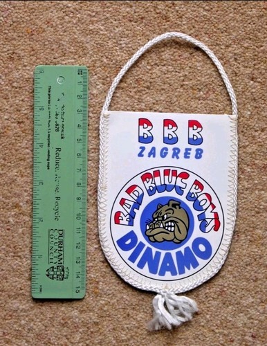 Dinamo zagreb wimpel fahne - wimpel,