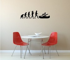 Wandtattoo -  Kanu - Boot -