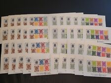 BRD/Bund 20 Posthorn-Sätze als Faksimile in Blockform (REPRODUKTION)