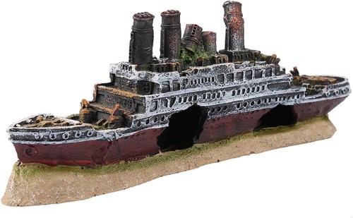 Kunstharz titanic schiffswrack - titanic,